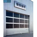 Residential Aluminum Frame Glass Sectional Garage Door